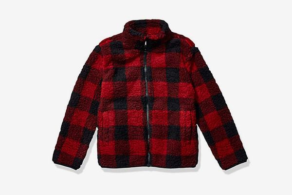 Amazon Essentials Boy's Quarter-Zip Polar Fleece Jacket