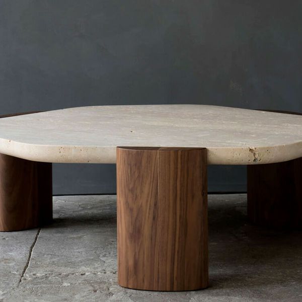 50 Best Coffee Tables 2019 The Strategist, Chunky Round Wood Coffee Table