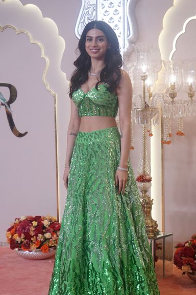 Guests Attend The Lagna Vidhi Of The Wedding Of Anant Ambani & Radhika Merchant