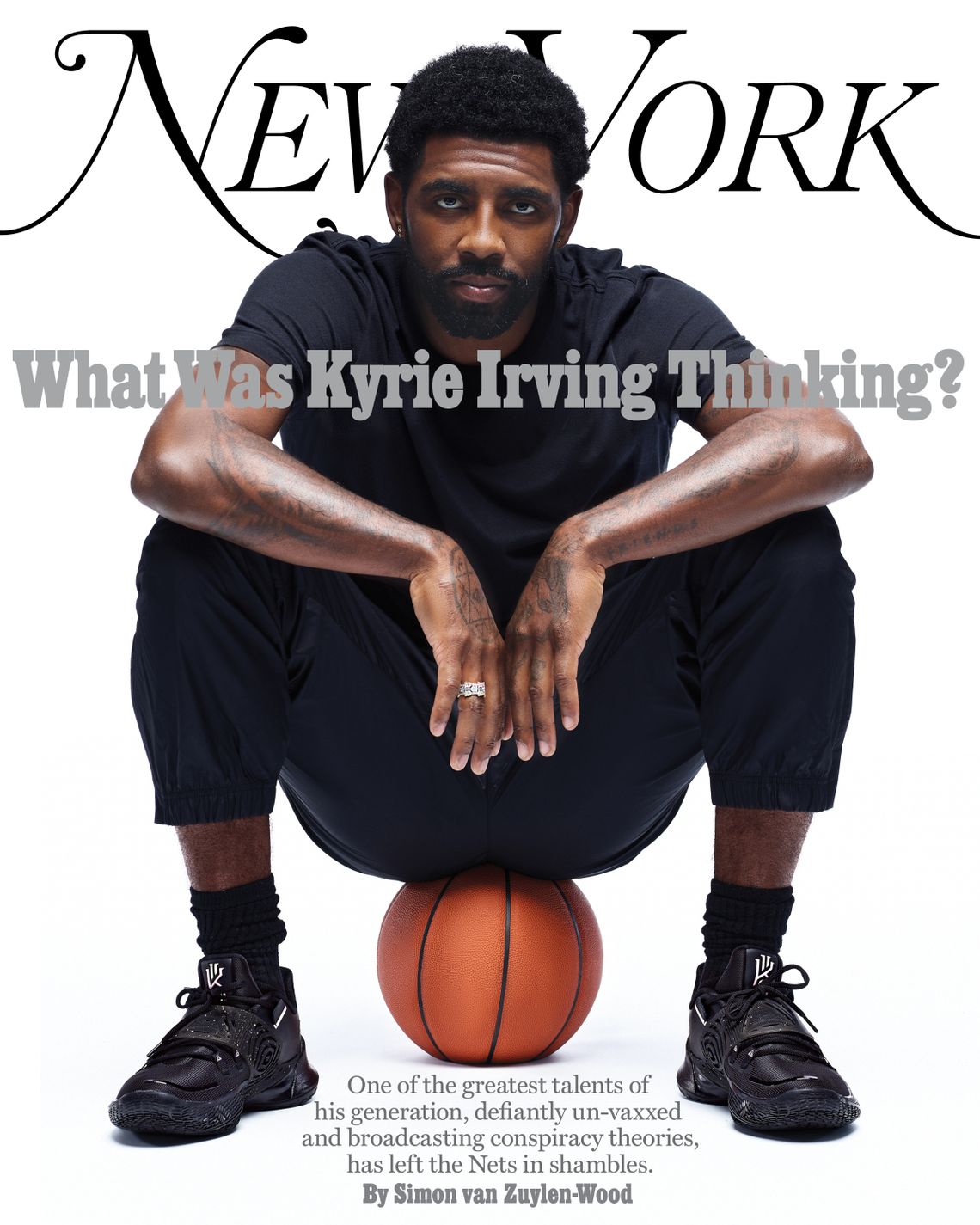Kyrie Irving signs BURNT jersey for Brooklyn Nets fan after his house  catches fire