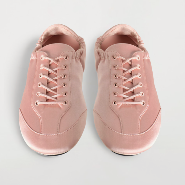 Cos Satin-Suede Ballet Sneakers
