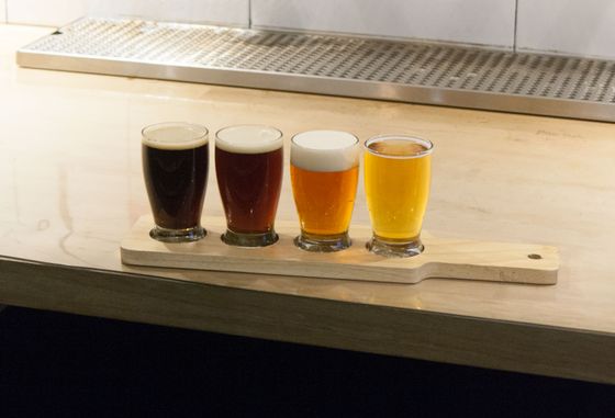 Beer flight: Any four small pours from the restaurant&#8217;s draft selection.