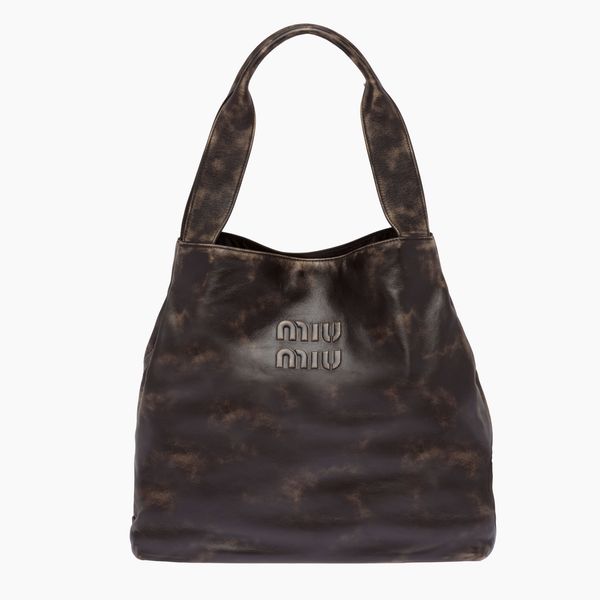 Miu Miu Nappa Leather Shoulder Bag