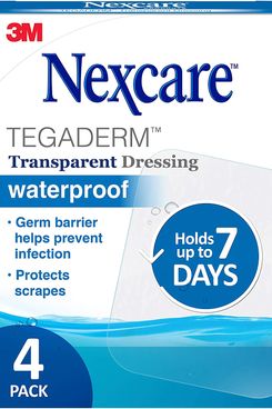 Nexcare Tegaderm Waterproof Transparent Dressing, Dirtproof, Germproof