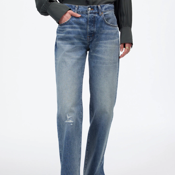 Madewell The Dean Easy Straight Jean