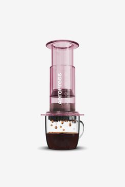 AeroPress Coffee Maker - Clear Pink