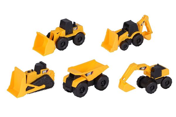 Toy State Caterpillar Construction Mini Machine 5-Pack