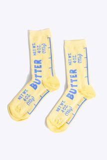 Yellow Owl Workshop Small Butter Crew Socks