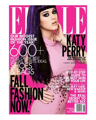 Katy Perry covers Elle.