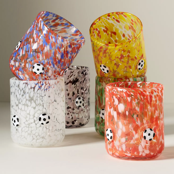 Anthropologie Sports Icon Juice Glass