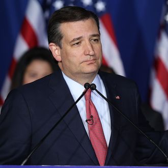 GOP Presidential candidate, Sen. Ted Cruz Holds Indiana Primary Night Gathering