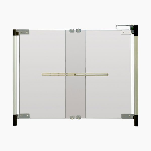 Qdos Crystal Clear Acrylic Gate - Hardware Mount