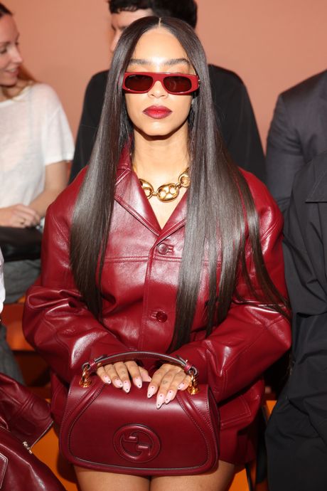 Gucci - Women’s Spring Summer 2025 Fashion Show - Front Row - Milan Fashion Week - Womenswear Spring/Summer 2025