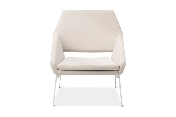 Modern by Dwell Magazine Lounge Chair White/Natural
