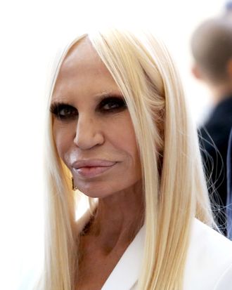 Donatella Versace Cannot Get Enough Diamonds