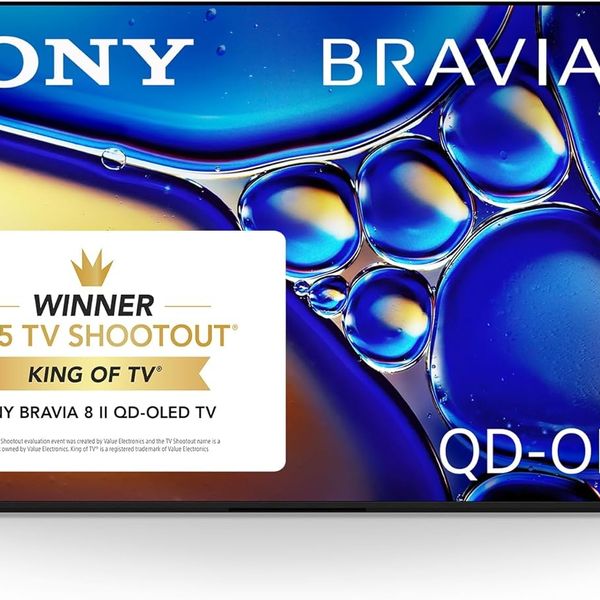 Sony BRAVIA 8 II 65” Class QD-OLED 4K HDR Google TV