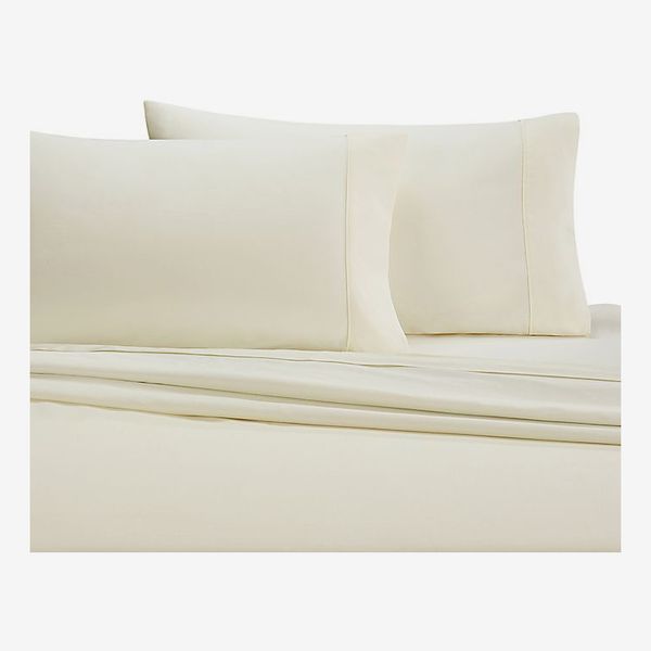 Wamsutta 350-Thread-Count Egyptian Cotton Queen Sheet Set in Ivory