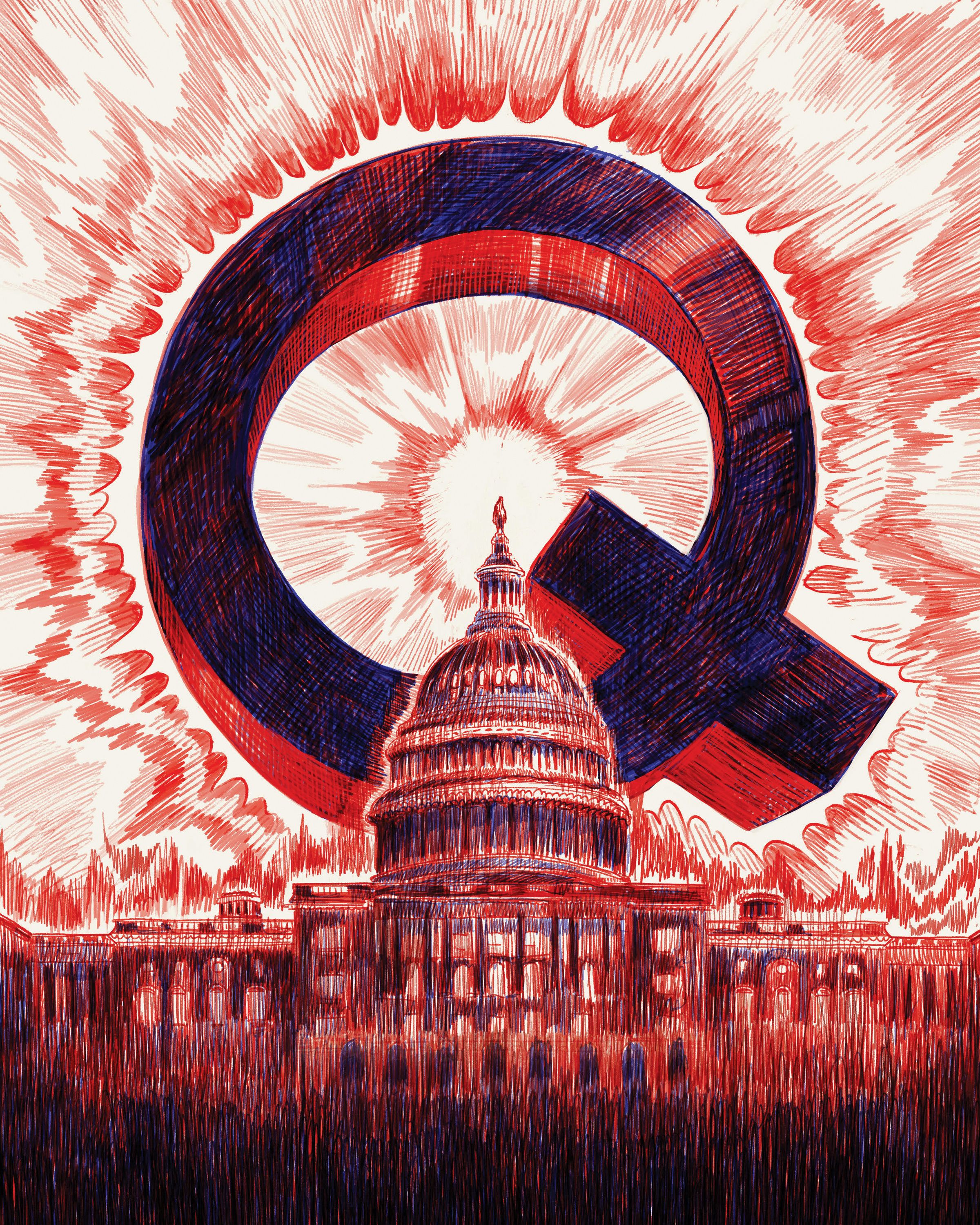 QAnon's Dominion voter fraud conspiracy theory reaches the president