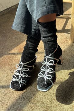 Le Bon Shoppe Winter Sparkle Socks - Starry Night