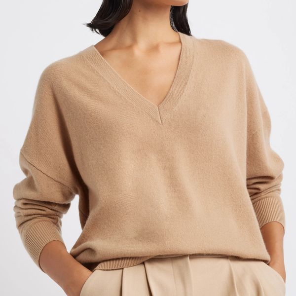 Nordstrom Cashmere V-Neck Sweater