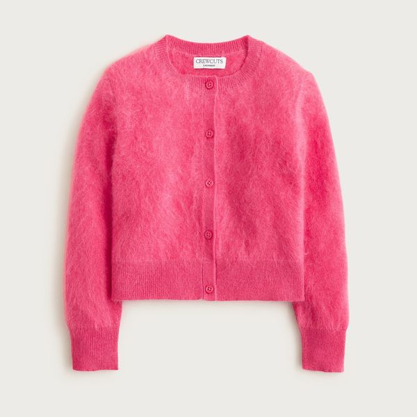 J.Crew Girls’ Brushed Cashmere Cardigan