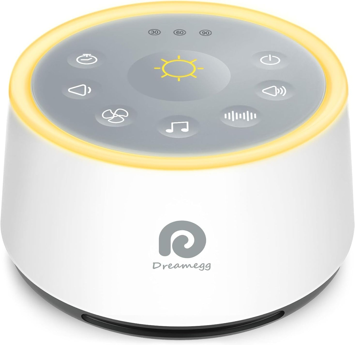 Shhh Portable Sound Machine With White Noise & Heartbeat