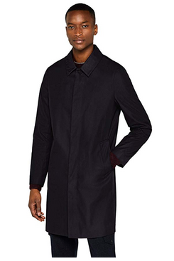 find. Men's Smart Long Length Mac Coat