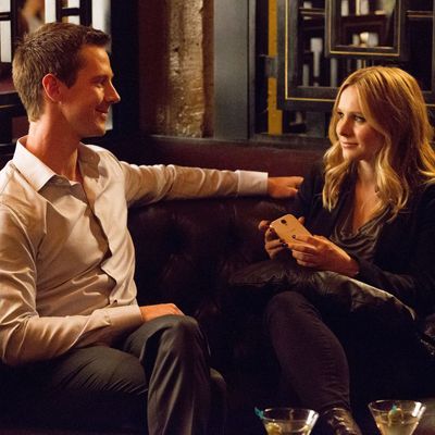 Jason Dohring and Kristen Bell in the Veronica Mars movie.