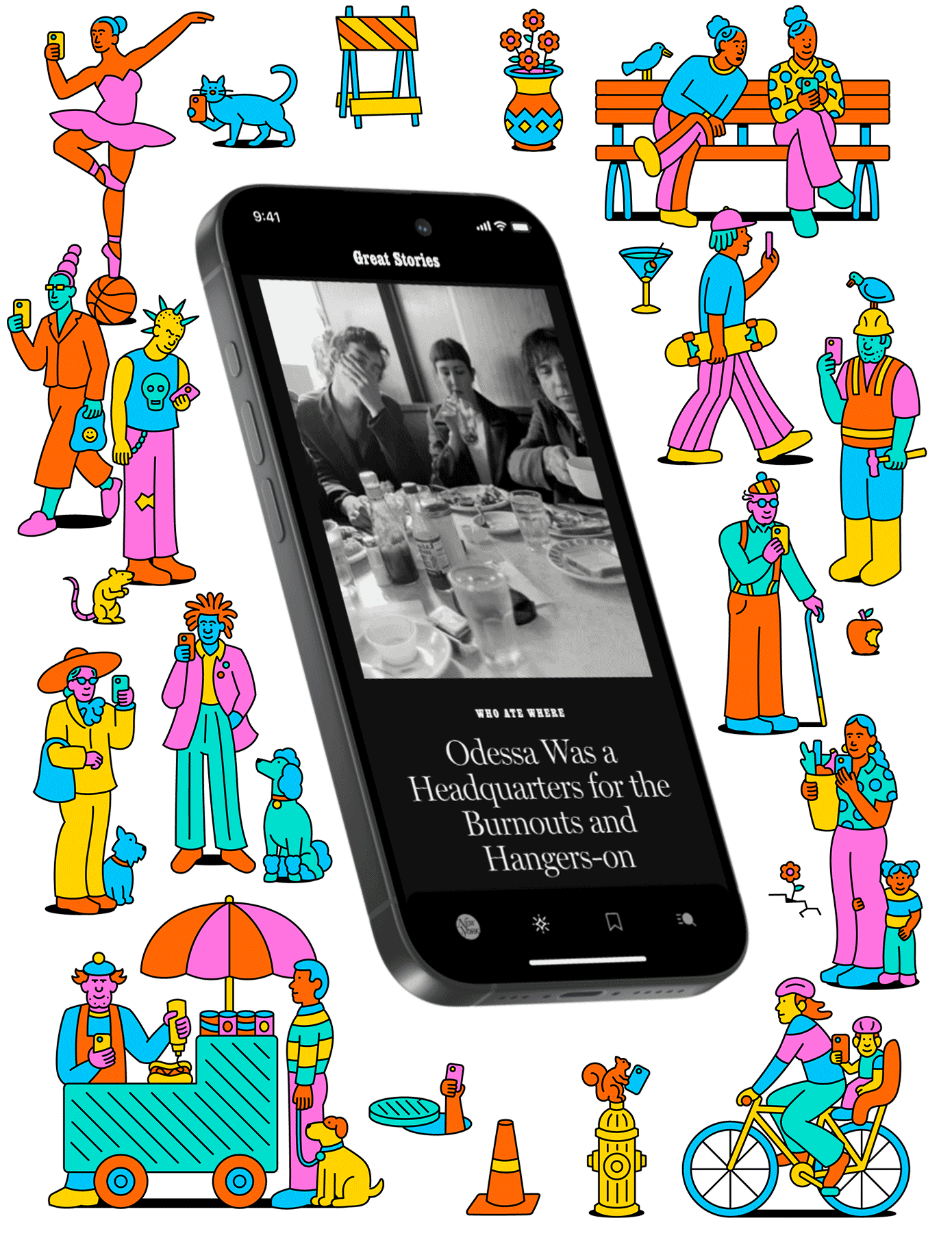 App marketing page cover