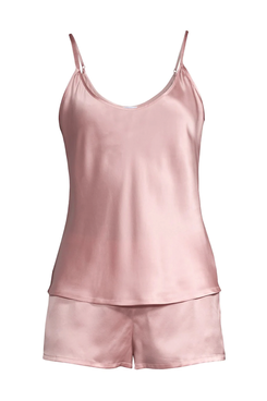 La Perla Two-Piece Silk Camisole & Shorts Pajama Set