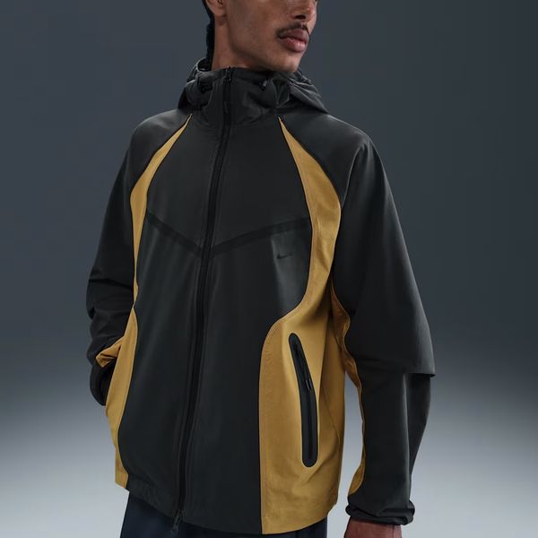 Nike Tech Men's Dri-FIT Woven Color-Block Windrunner Loose Jacket