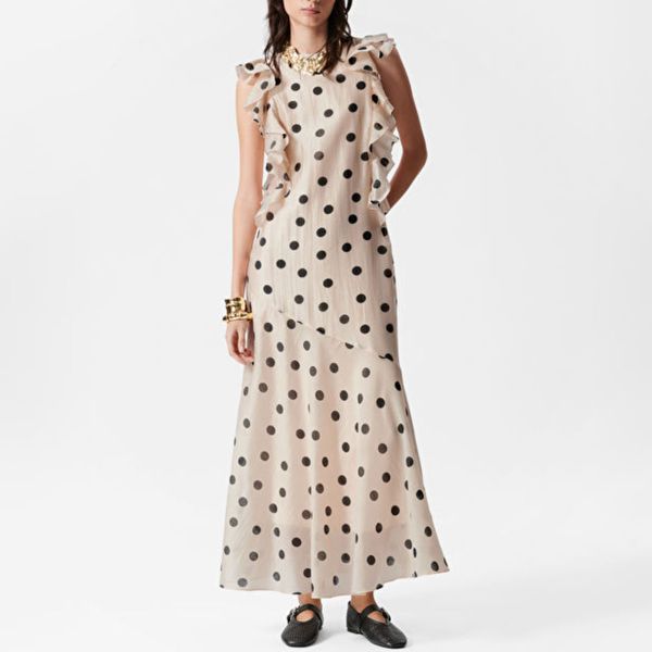 &amp; Other Stories Frilled Maxi Dress