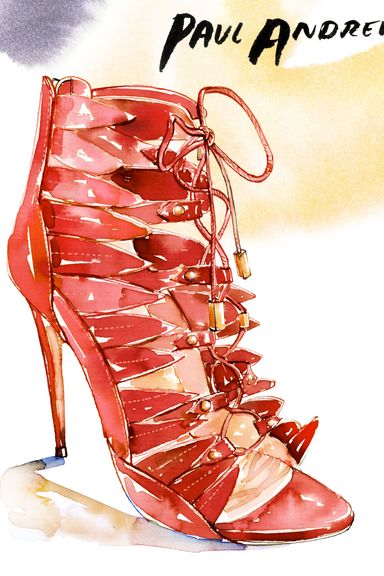 New York Fashion Week in Watercolor