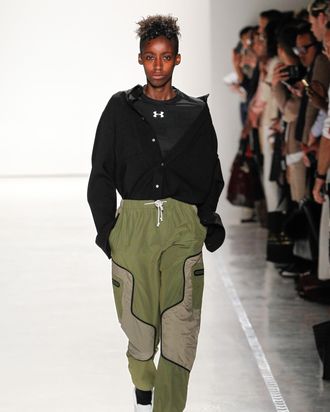 A look from Tim Coppens's collab with Under Armour.