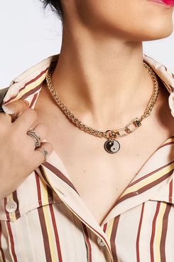 Kesha x PC Yin-Yang Braided Multiuse Necklace