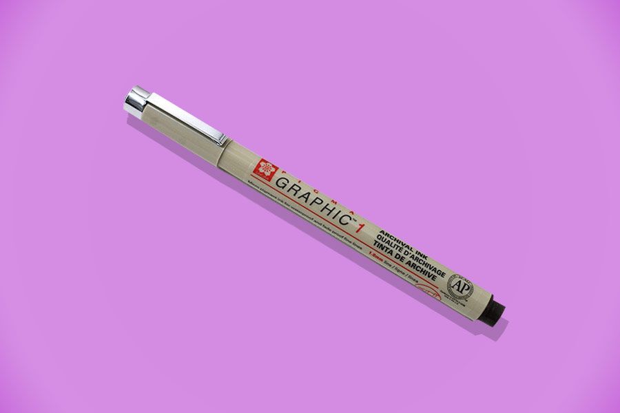 Sakura Graphic Pen 1mm Sepia Review