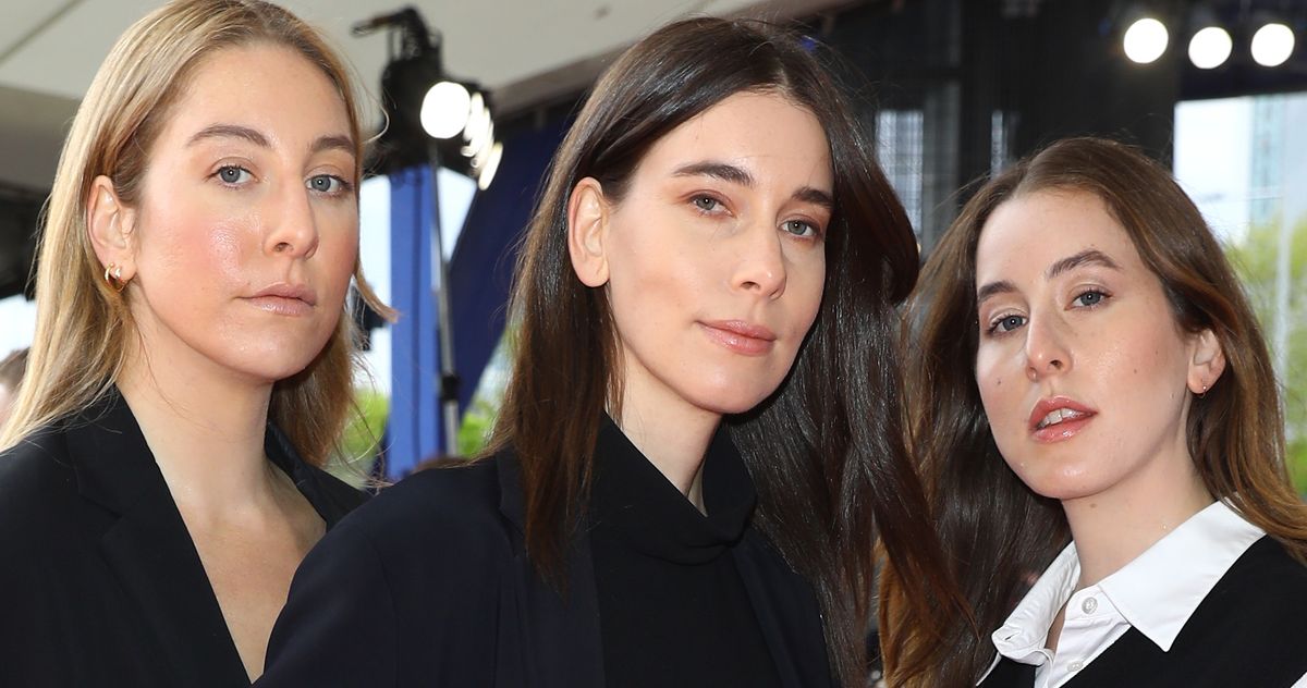 BRIT Awards 2021 Red Carpet Best Dressed HAIM in The Row