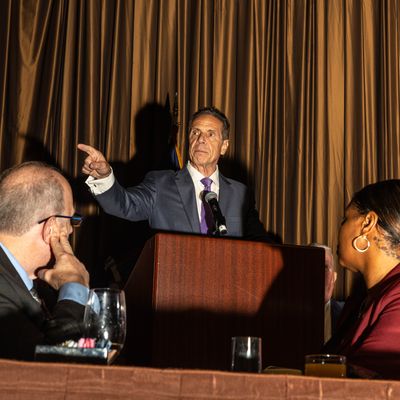 Andrew Cuomo Campaigns For Mayor Of New York