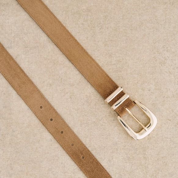 Sézane Oria Belt - Taupe