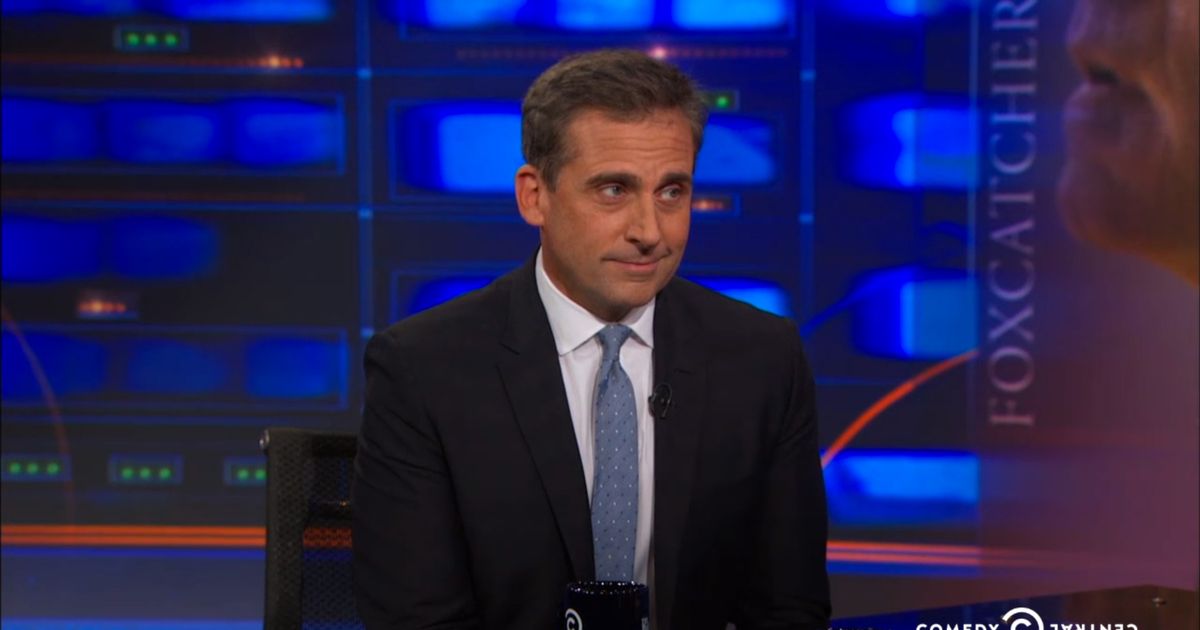 Watch Jon Stewart and Steve Carell Act Like Two Cutie-Pie Best Friends