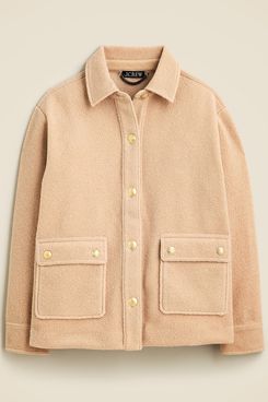 J.Crew Bouclé Shirt-Jacket