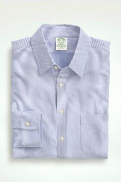 Brooks Brothers Japanese Knit Dress Shirt, Slim Fit
