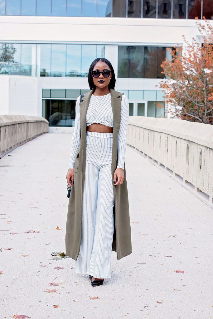 12 Ways to Wear a Long Vest This Fall