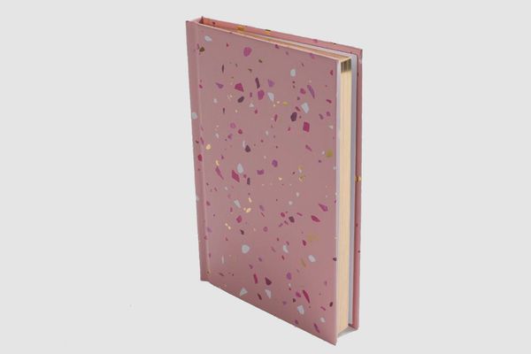 Poketo Terrazzo Notebook in Pink