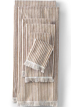 Lands’ End Cotton Yarn-Dyed Stripe 6-Piece Bath Towel Set