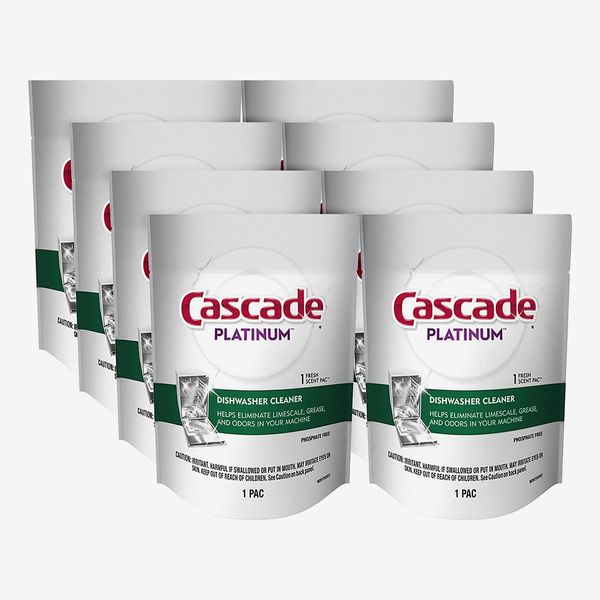 Cascade Platinum Dishwasher Cleaner Pods (8-Pack)