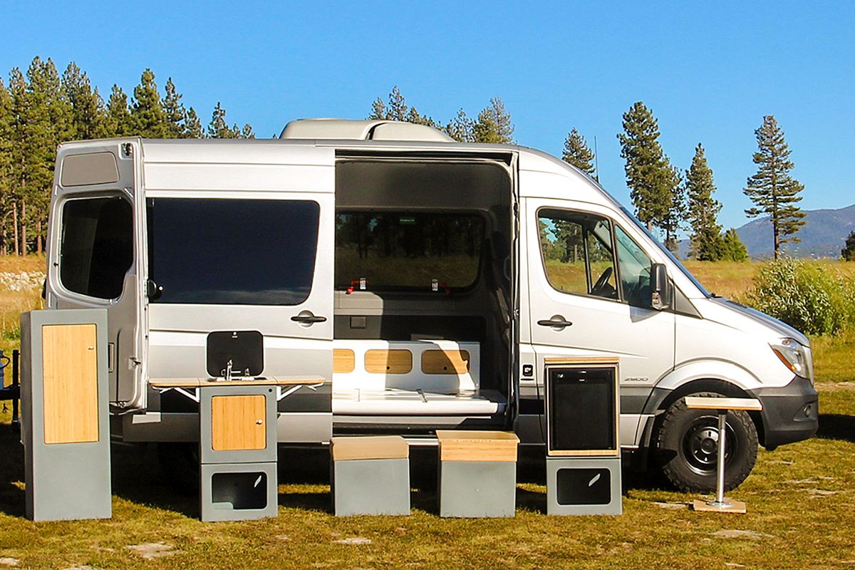 cargo van camper for sale