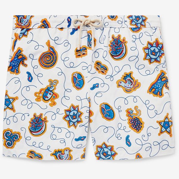 Loewe + Paula's Ibiza Mid-Length Printed Swim Shorts