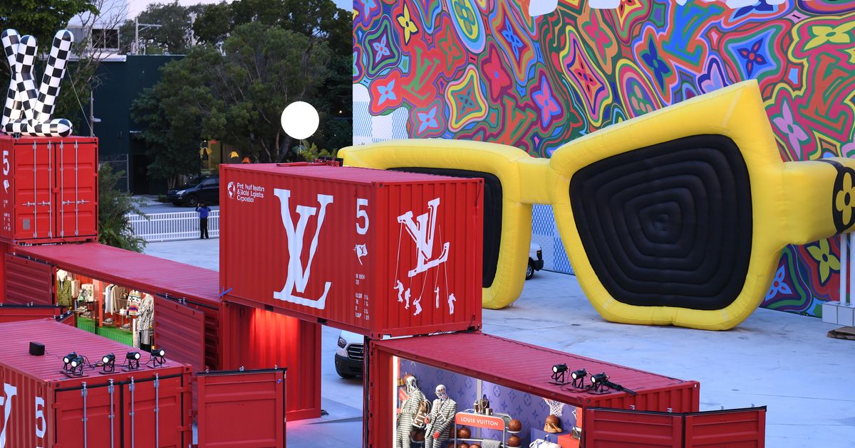 Louis Vuitton Unveils Larger Than Life Installation in Miami