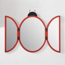 West Elm Lady Bug Mirror